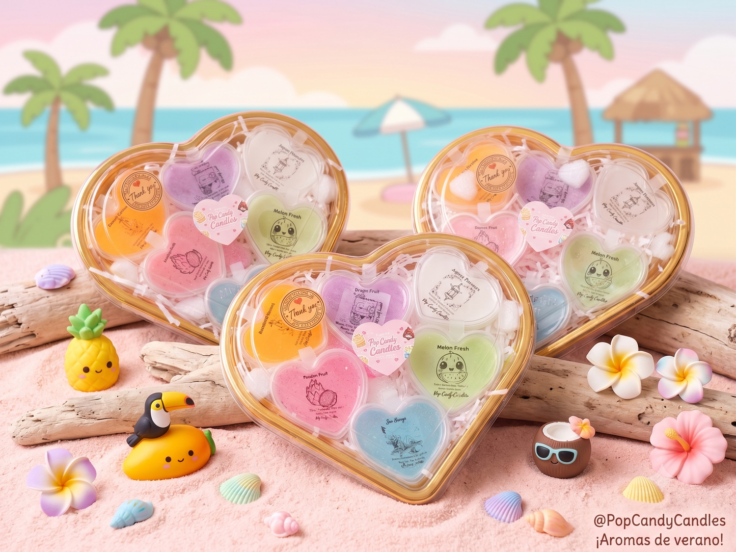 💖🌴 ¡Dile hola al verano con nuestro Pack Exclusivo de Jelly Melts! 🌴💖