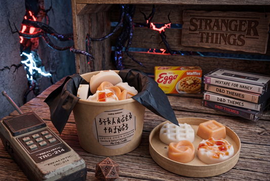 🧇✨🍦 Melts "Upside Down Sundae" - Edición Stranger Things 🍦🚲🔦