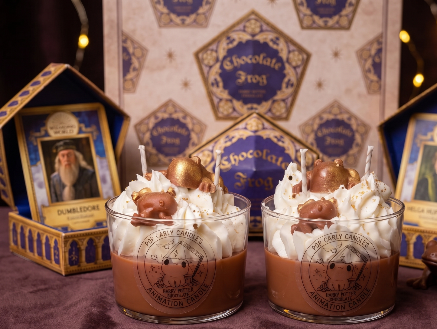 🐸🍫 Vela Mágica Harry Potter - "Rana de Chocolate " 🪄✨