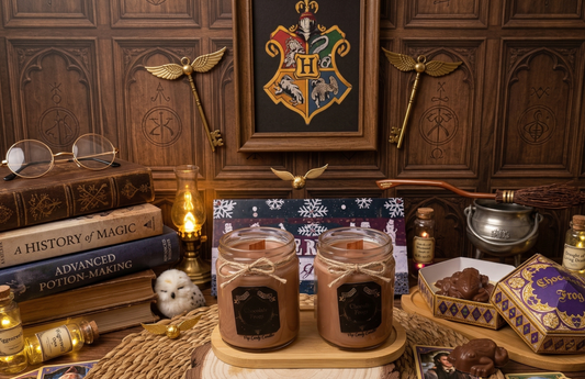 Vela artesanal "Chocolate Frog" (XL)🍫