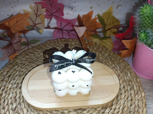 Vela Artesanal Decorativa "I love you" 💕