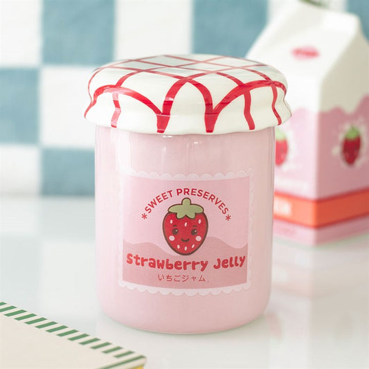 🍓✨ Quemador de Cerámica "Mermelada Kawaii"- Dulzura y Estilo Cottagecore 💖