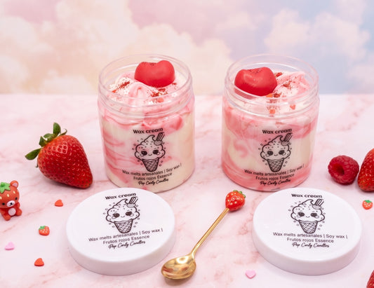 🍓🍒❤️ Wax Ice Cream Melts Cuchareables - Frutos rojos 🍓🍒❤️