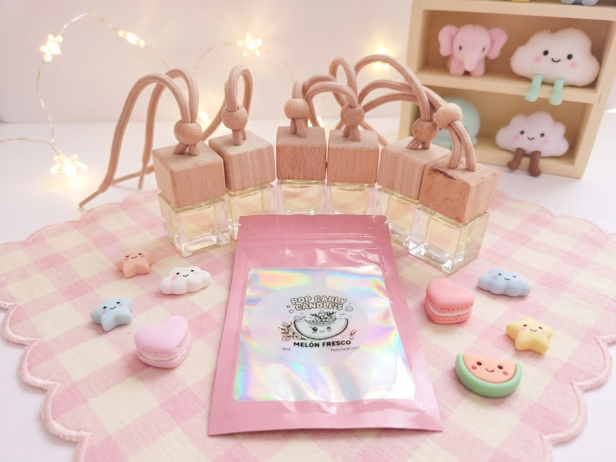 🍈🚗 Ambientador de Coche - Aroma "Melón Fresco" ✨💛