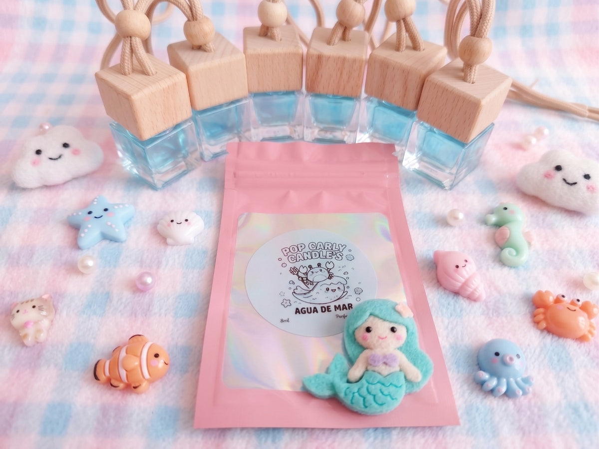 🌊🚗 Ambientador de Coche Premium - Aroma "Agua de Mar" 🧜‍♀️✨