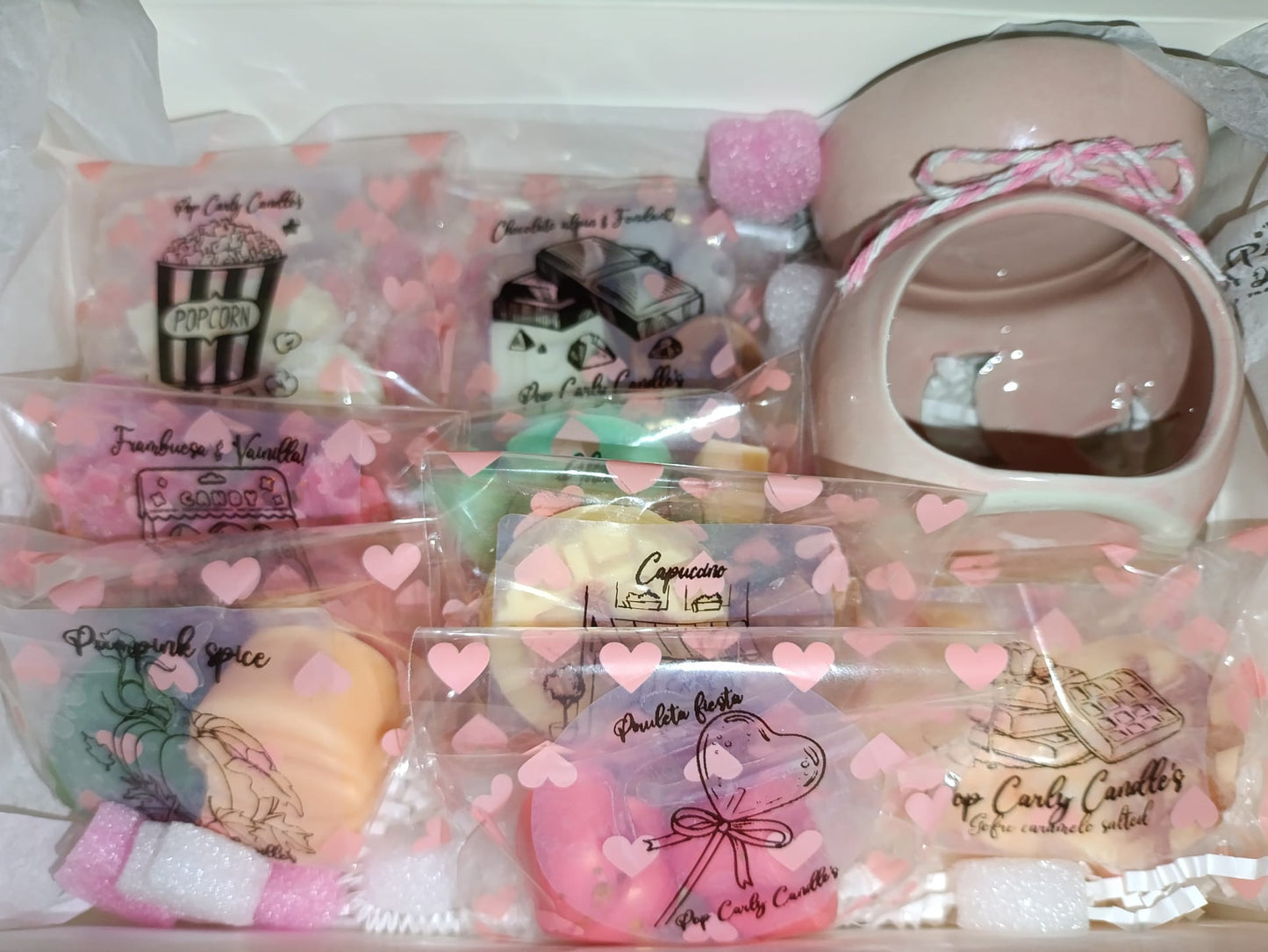🔥 Kit de Iniciação da Pop Carly: Pastilhas de Cera Derretidas e Queimador de Cerâmica 🔥