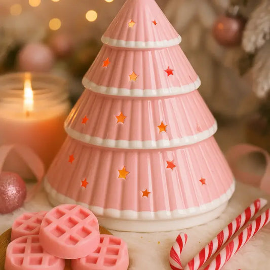 🎄✨ Queimador da Árvore dos Desejos: Natal Rosa!