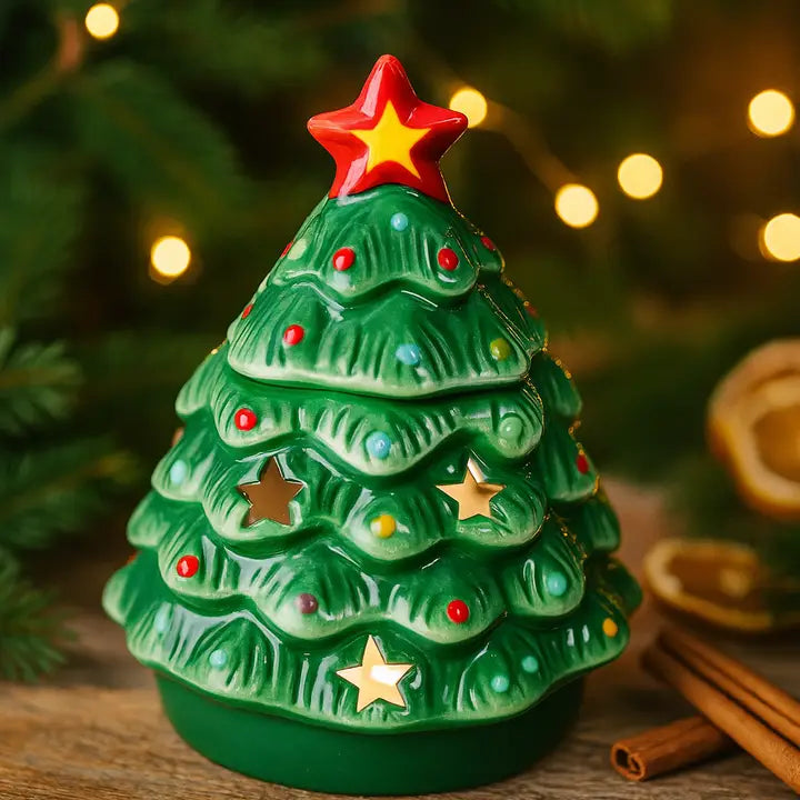 🎄⭐ Quemador "Árbol Clásico": La Navidad en tu Hogar