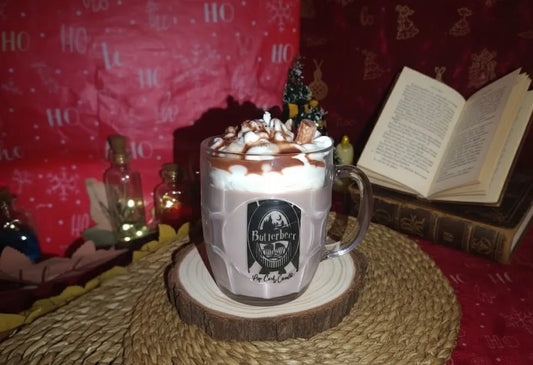 Vela artesanal "Cerveza de mantequilla de las tres escobas"(XXL)🍺