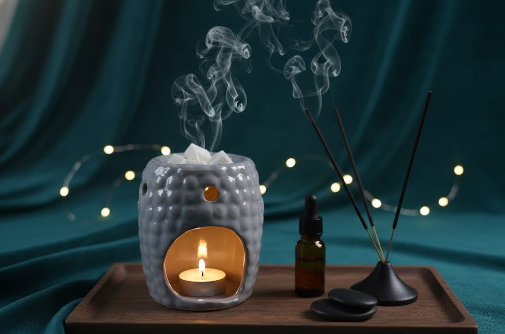 ✨ Buddha Essential Oil Burner: The Portal to Serenity ✨