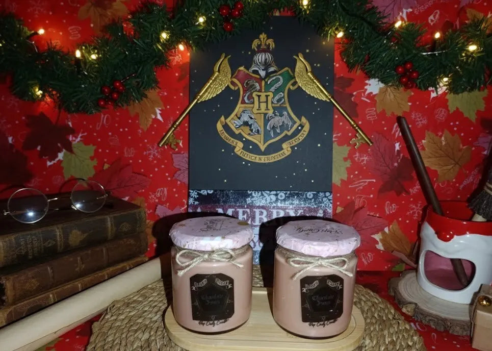 Vela artesanal "Chocolate Frog" (XL)🍫