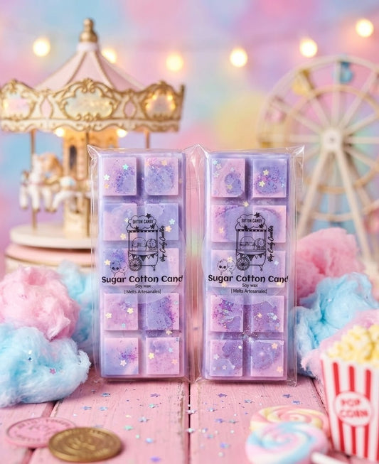 🎡 Snapbar "Sugar Cotton Candy" - Melts de olor a feria ☁️💖