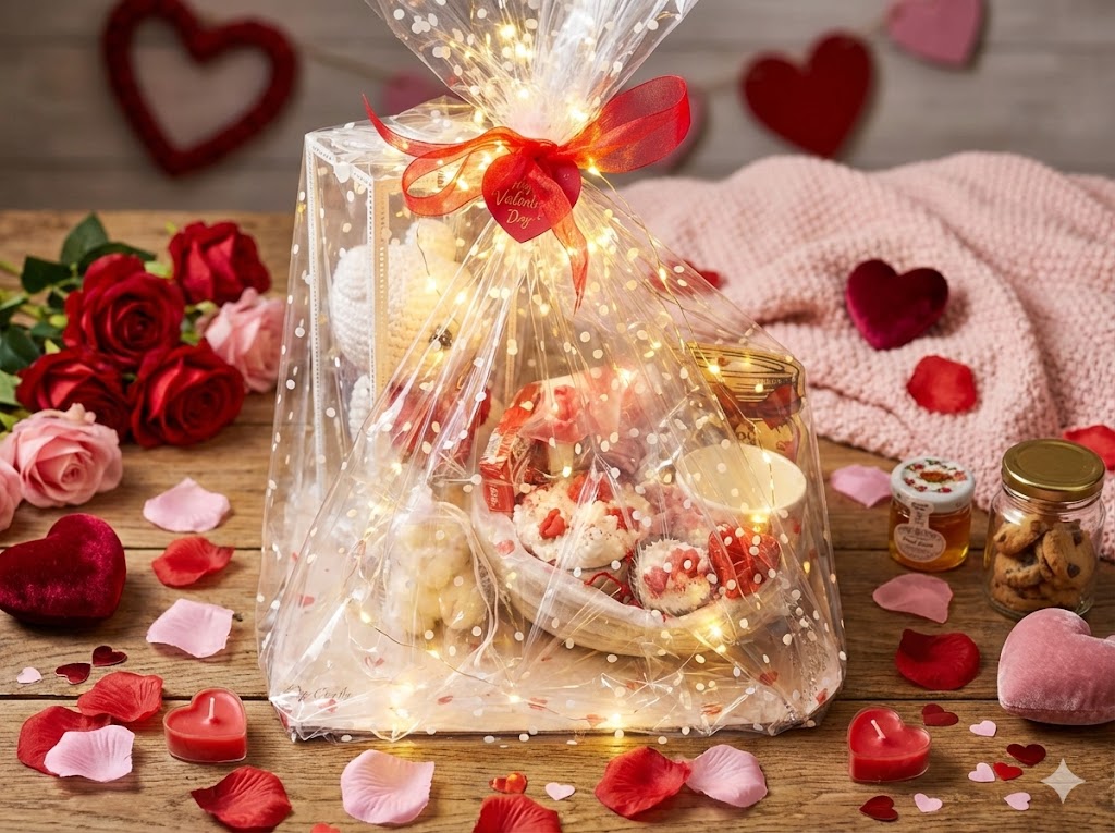 Cesta de San Valentín "Amor Artesanal Deluxe" – Edición Limitada ✨