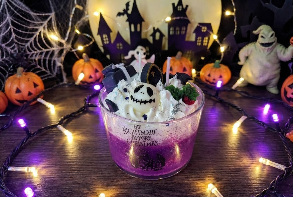 🎃 Collectible Handmade Candle "The Pumpkin King" – Pumpkin Spice Edition 💀