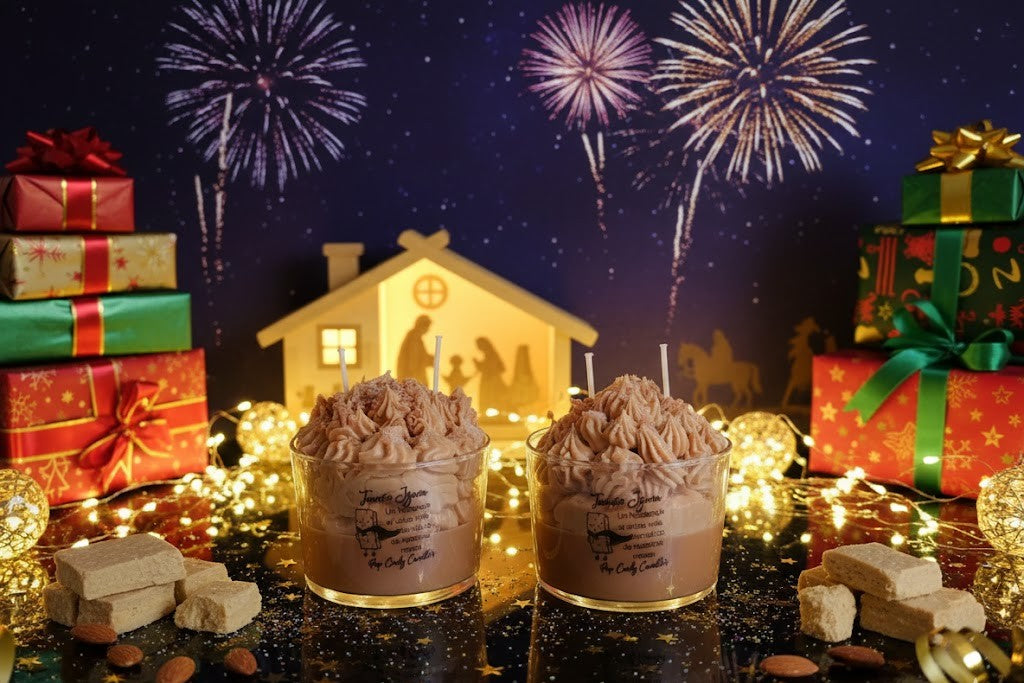 🍯 Pack Clásico: "Tradición de Jijona" Vela + Waxmelts