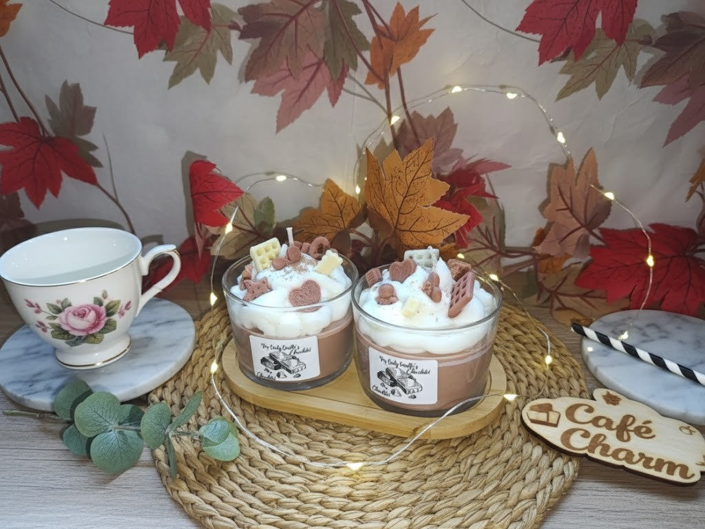 Vela Artesanal "Chocolate delight" 🍫