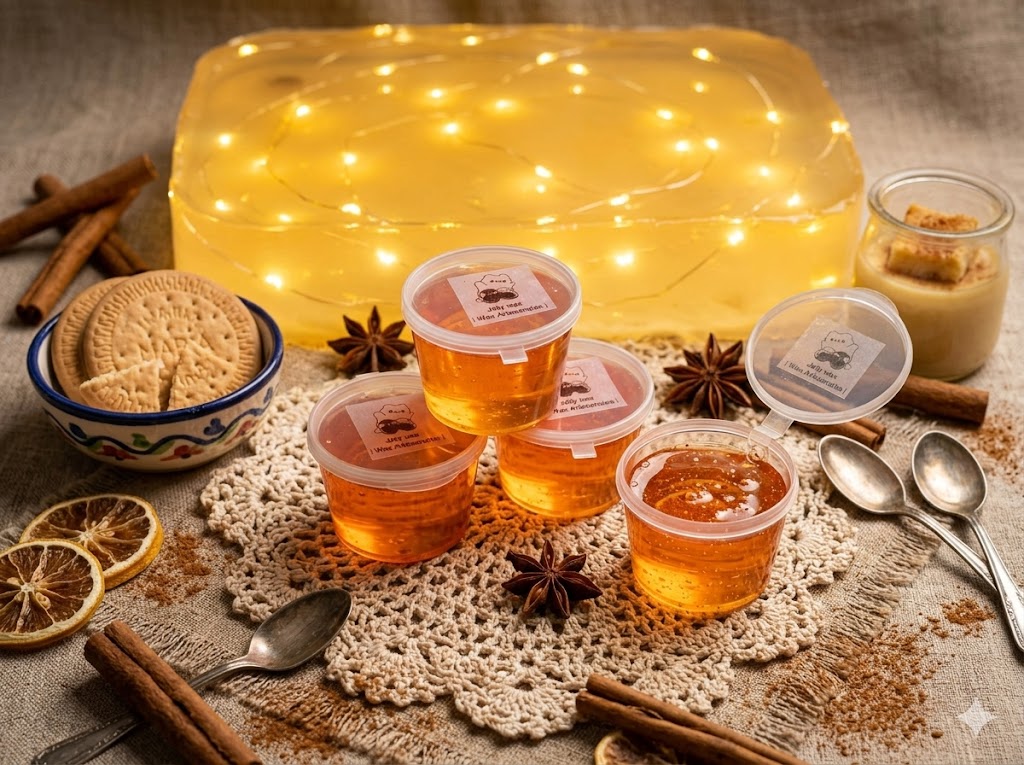 Jelly Melts 👵✨ Natillas de la Abuela – "El Abrazo del Hogar"