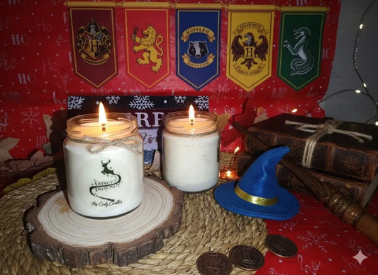 Vela artesanal "Expecto Patronum" [Formato XL]👻