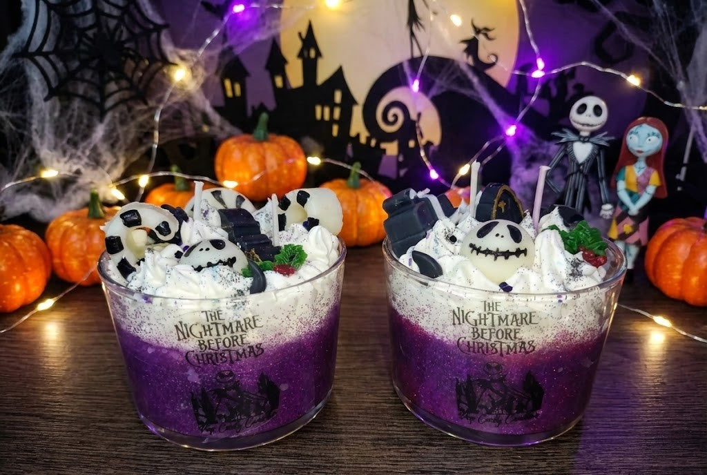 🎃 Collectible Handmade Candle "The Pumpkin King" – Pumpkin Spice Edition 💀