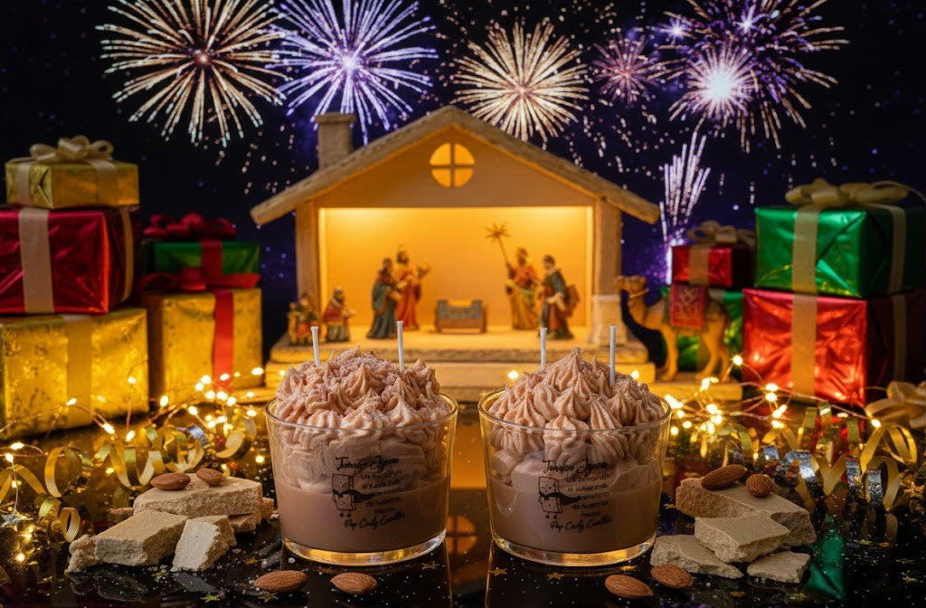 🍯 Pack Clásico: "Tradición de Jijona" Vela + Waxmelts