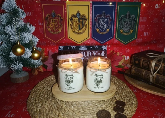 Vela artesanal "Hogwarts" [Formato XL]🏰