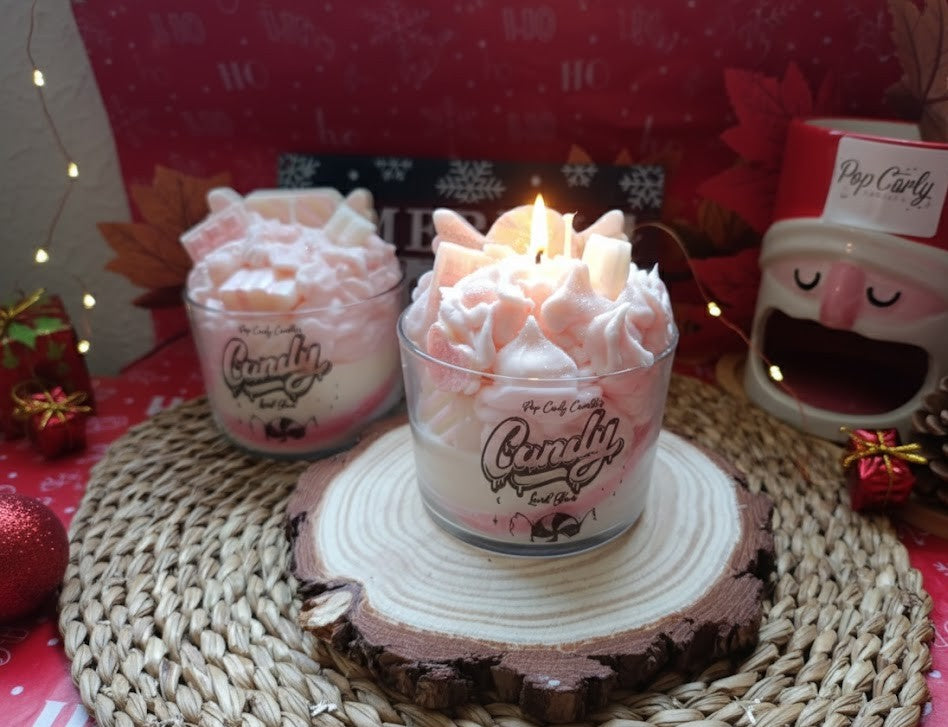 Vela artesanal "Candy Land Glam"