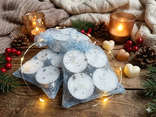 Pack de 4 velitas de te XXL "Tealights 🌼