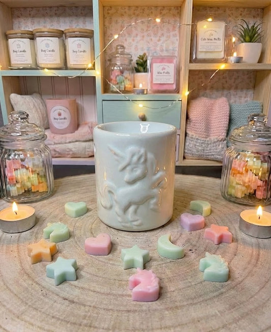 Quemador de cerámica Blue "Marshmellow Cloud" ☁️