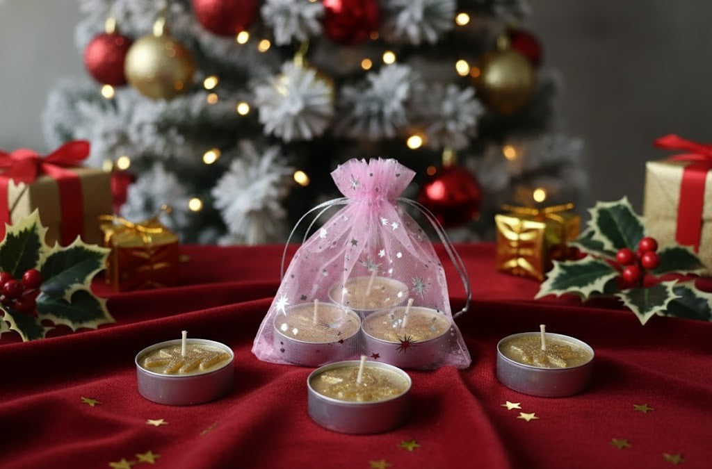 ✨ Velas de Té "Luz de Oro" | Toque de Lujo para tu Rincón ✨