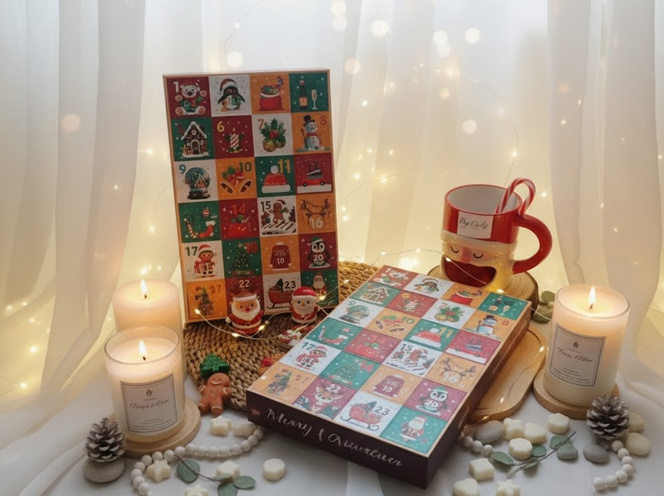 🎄 25 Días 25 Aromas: Tu MiniCalendario de Adviento de Wax Melts 🎁