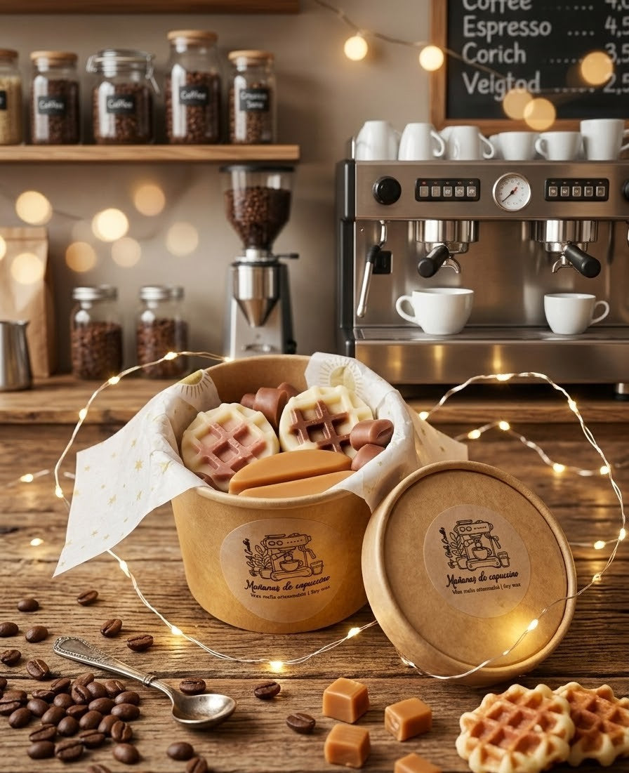 ☕✨ Melts"Mañanas de Café tostado" - Wax Melts Artesanales✨☕