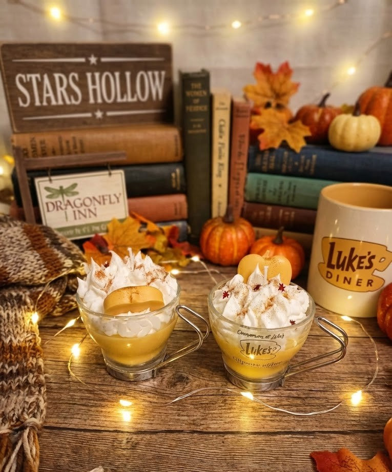 Vela artesanal "Luke’s Morning Brew"