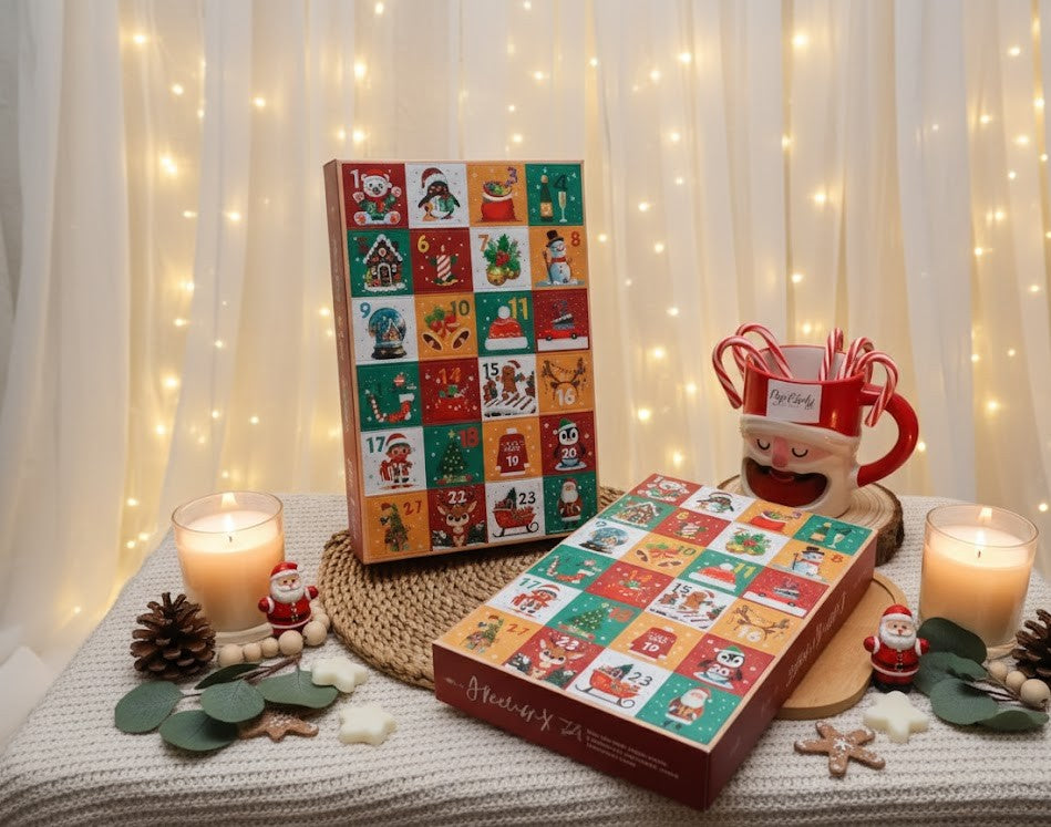 🎄 25 Días 25 Aromas: Tu MiniCalendario de Adviento de Wax Melts 🎁