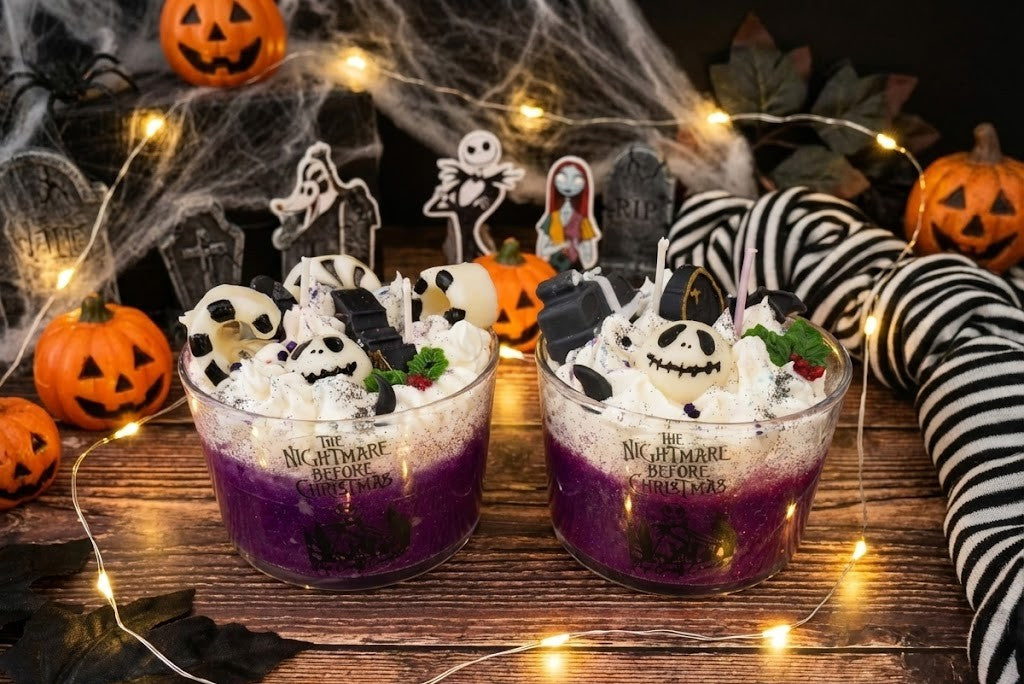 🎃 Collectible Handmade Candle "The Pumpkin King" – Pumpkin Spice Edition 💀