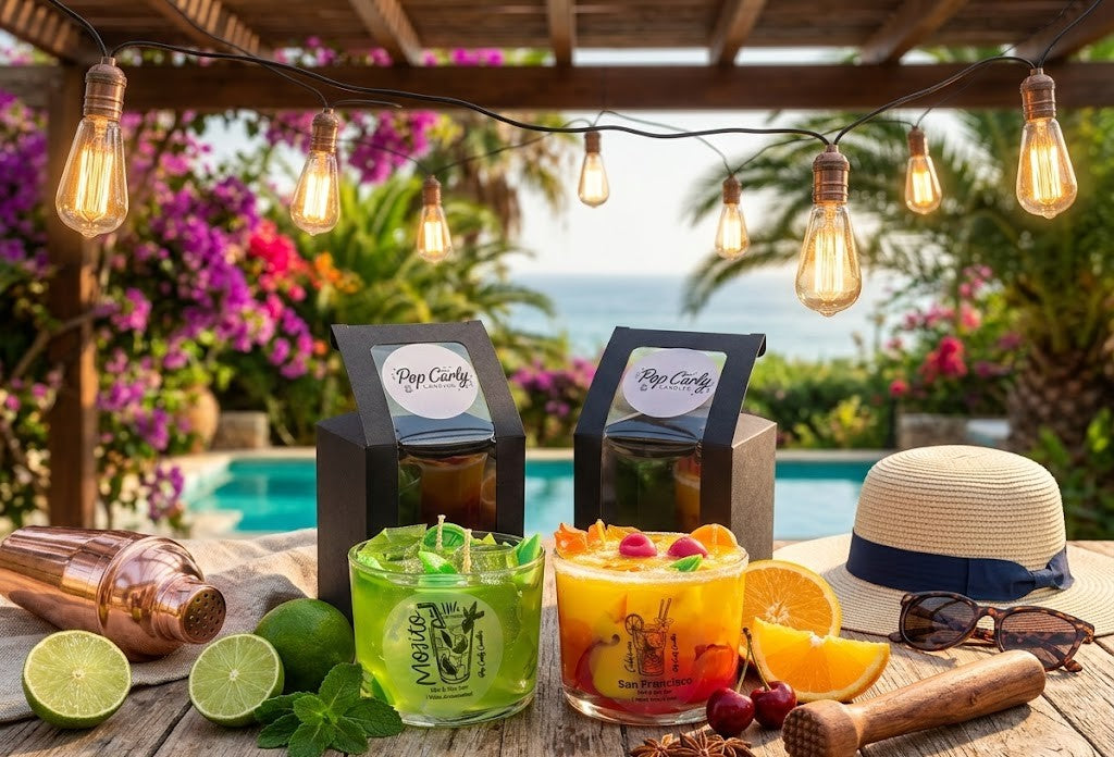 Vela Artesanal "Havanita Fresh" (It's Mojit0 time!) 🍃🍋🧊