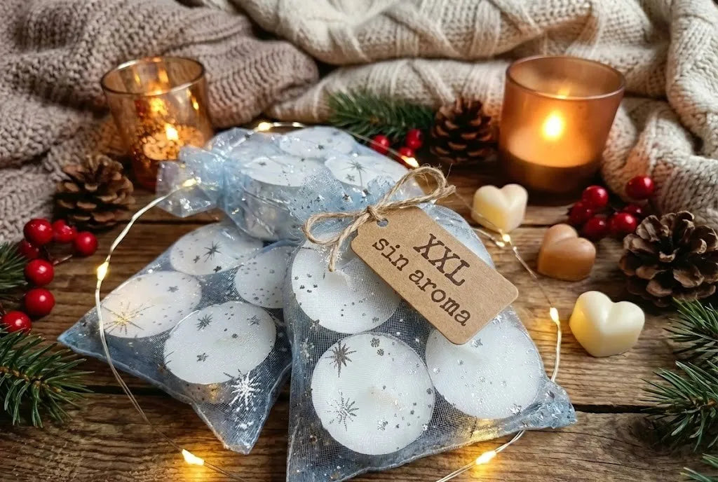 Pack de 4 velitas de te XXL "Tealights 🌼