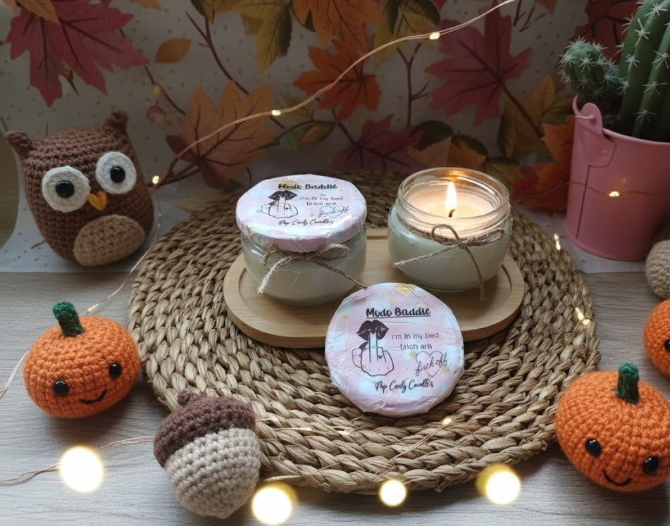 Vela artesanal "Modo baddie" 💋