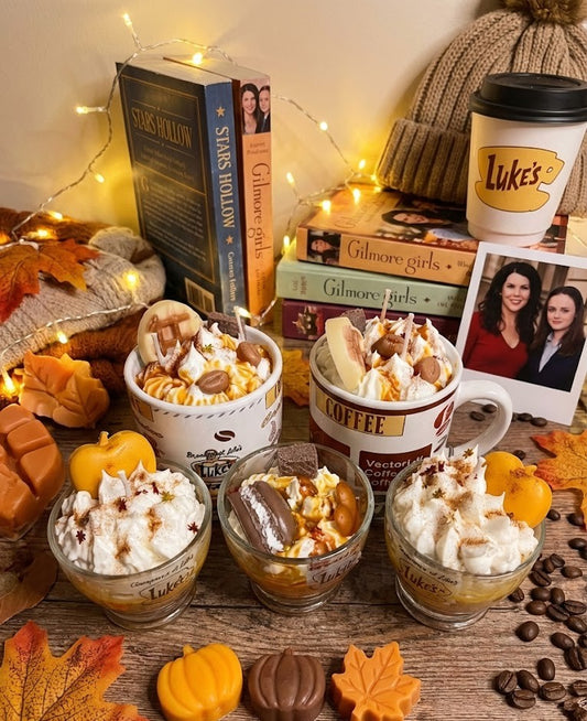 Vela artesanal ☕⚡ Lorelai’s Coffee! Coffee! Coffee! [XL]