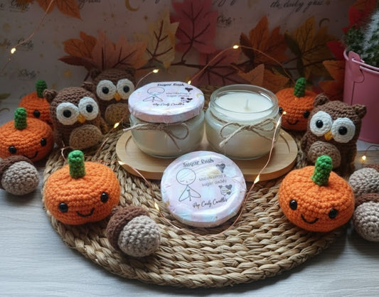 Vela artesanal "Sugar Rush" 🍓