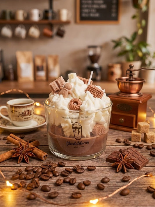 Vela Artesanal "Chocolate delight" 🍫