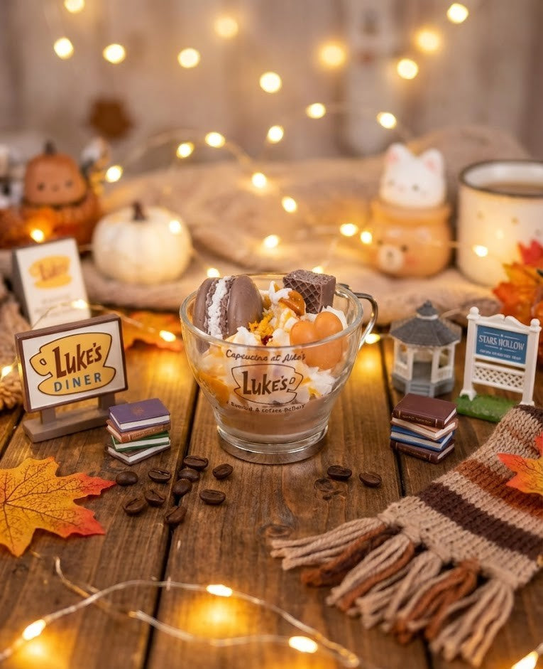 Vela artesanal "Rory’s Study Break"