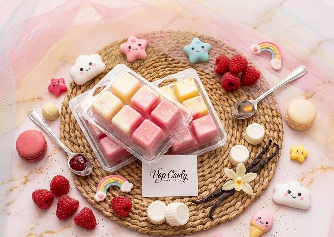 💛 Un abrazo dulce y cozy - Raspberry&Vanilla Melts 🍓